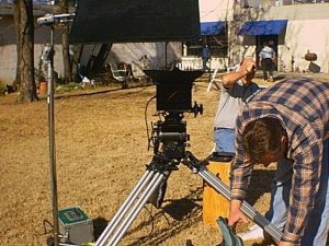 Checking for the right sun light.