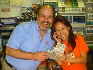Martin and Yuko...all that money!